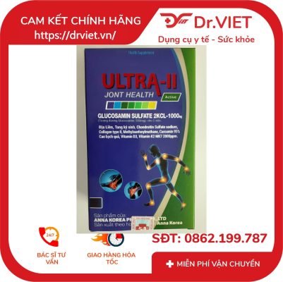 Viên uống bổ khớp Ultra-II ANNA KOREA hộp 1 lọ 30 viên