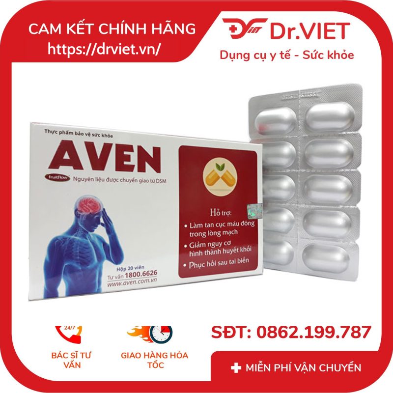 Viên uống bổ máu AVEN hỗ trợ tan máu đông 7 Viên uống bổ máu AVEN hỗ trợ tan máu đông