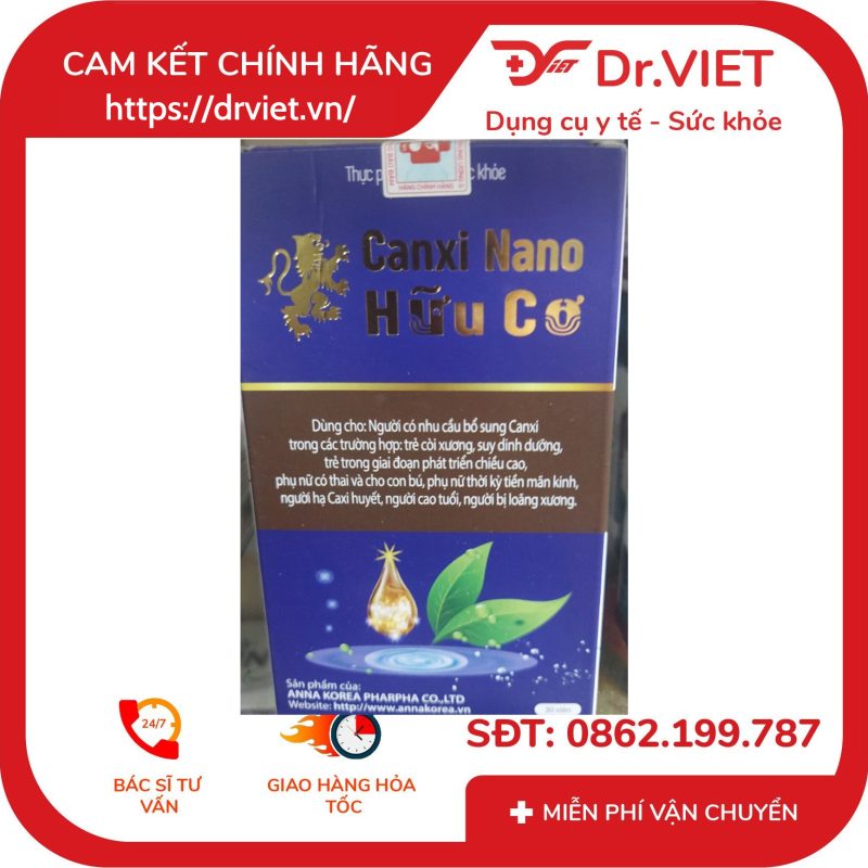 Viên uống bổ sung Canxi Nano Hữu Cơ hộp 1 lọ 30 viên 13 Viên uống bổ sung Canxi Nano Hữu Cơ hộp 1 lọ 30 viên
