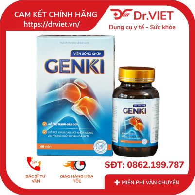 Viên uống khớp Genki hỗ trợ mạnh gân cốt 60 viên