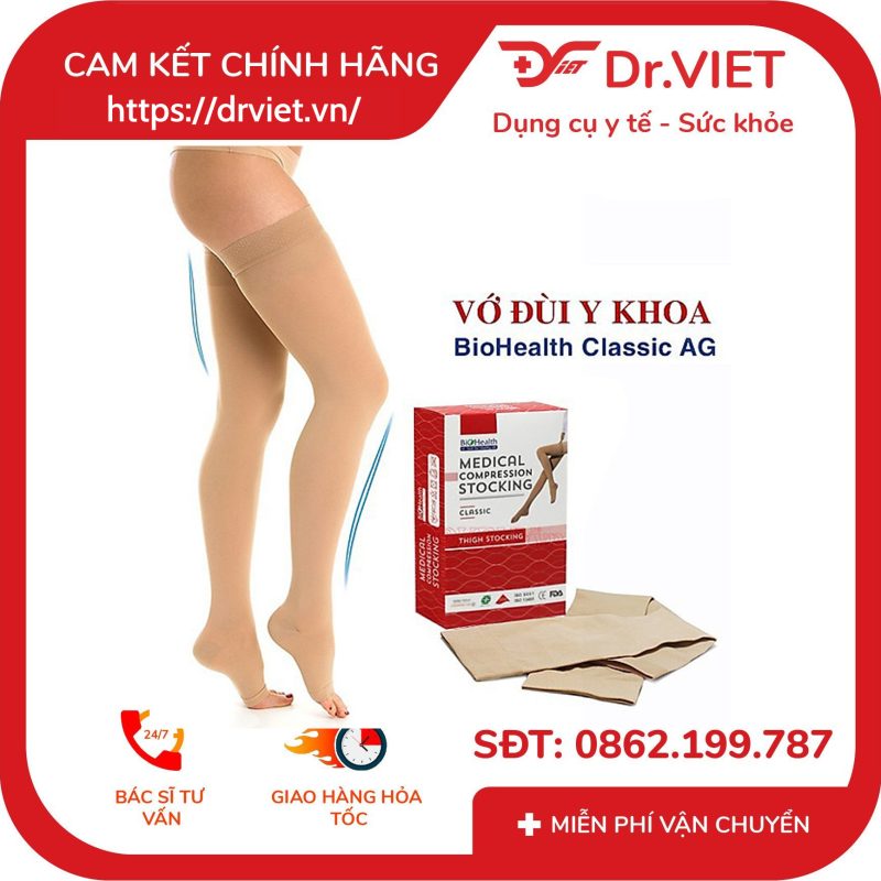 Vớ đùi y khoa Biohealth Classic I