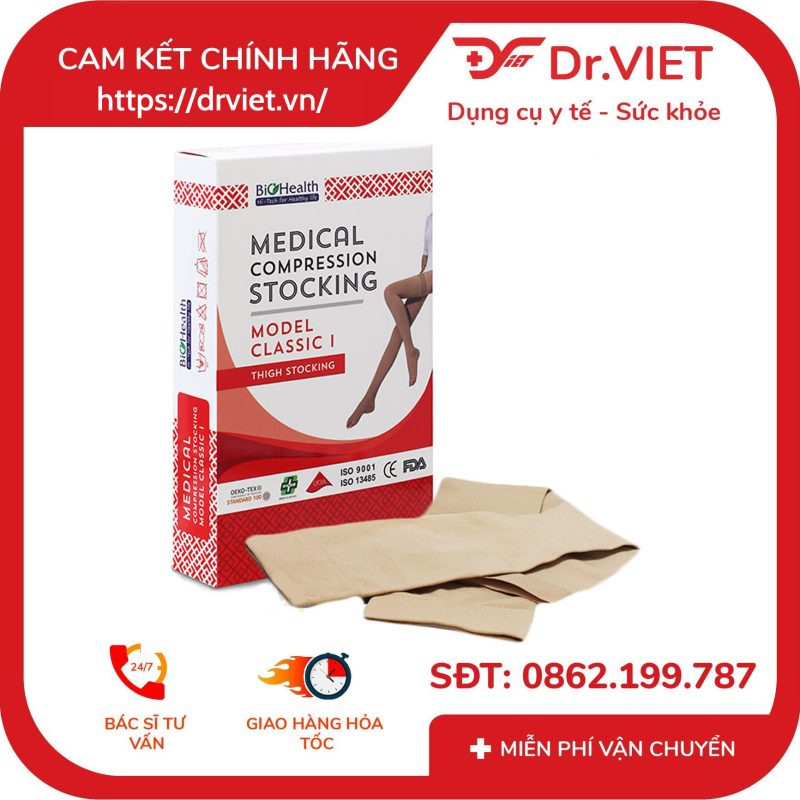 Vớ đùi y khoa Biohealth Classic I
