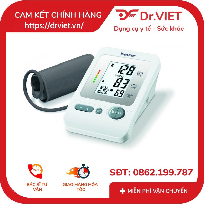 Vòng bít máy đo huyết áp điện tử Beurer 9 Vòng bít máy đo huyết áp điện tử Beurer