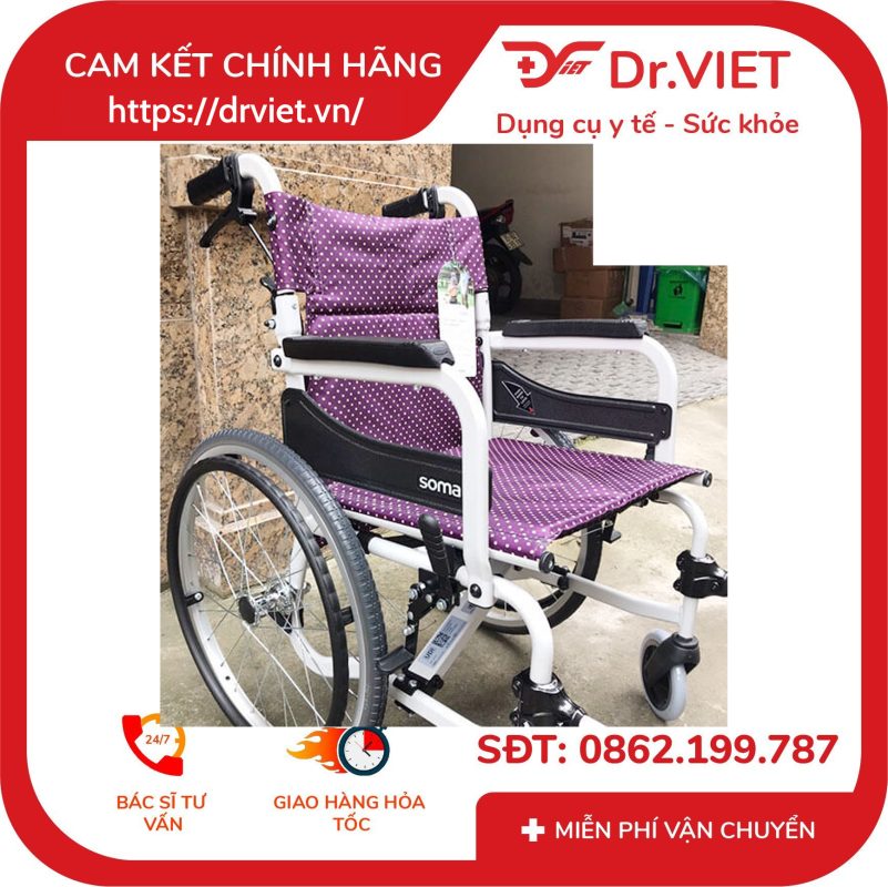 Xe Lăn SOMA 215 gấp gọn và siêu nhẹ 16 Xe Lăn SOMA 215 gấp gọn và siêu nhẹ