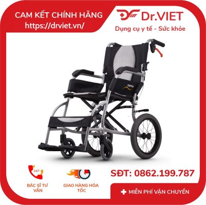 Xe lăn tay Karma Ergo Lite siêu gọn nhẹ bánh nhỏ 16inch 19 Xe lăn tay Karma Ergo Lite siêu gọn nhẹ bánh nhỏ 16inch