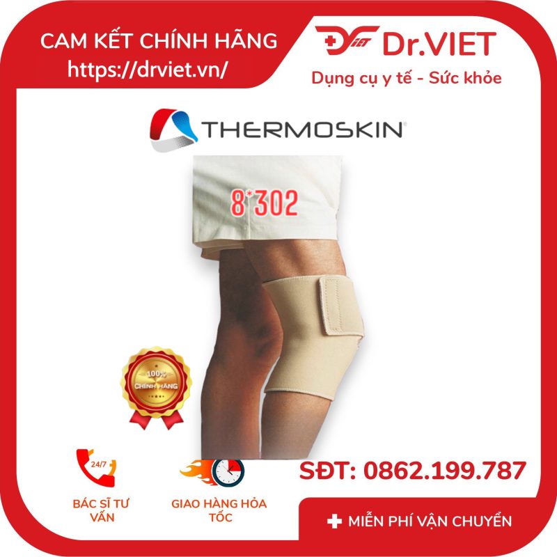 Băng nẹp khớp gối hai bên Thermoskin 8*302 Size M