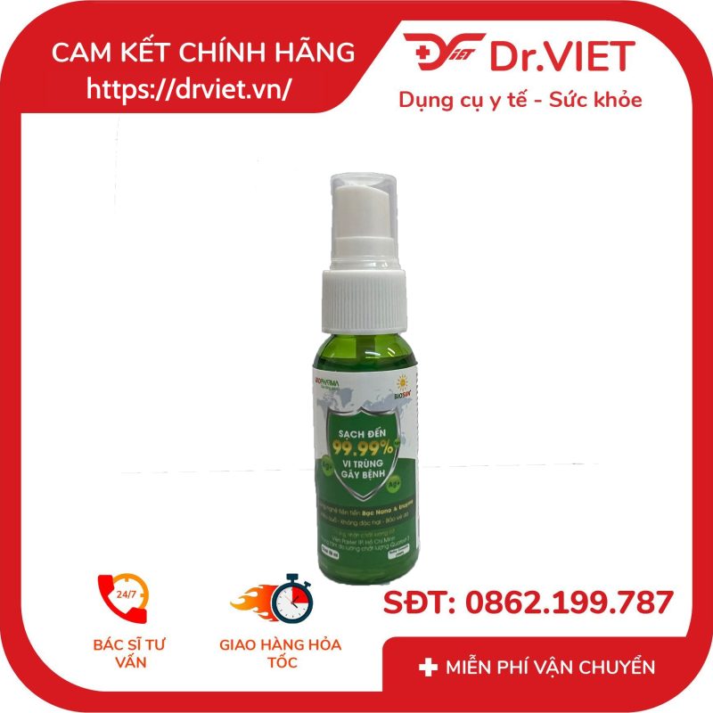 Dung dịch làm sạch toàn thân Biosun Pro 50ml 12 Dung dịch làm sạch toàn thân Biosun Pro 50ml