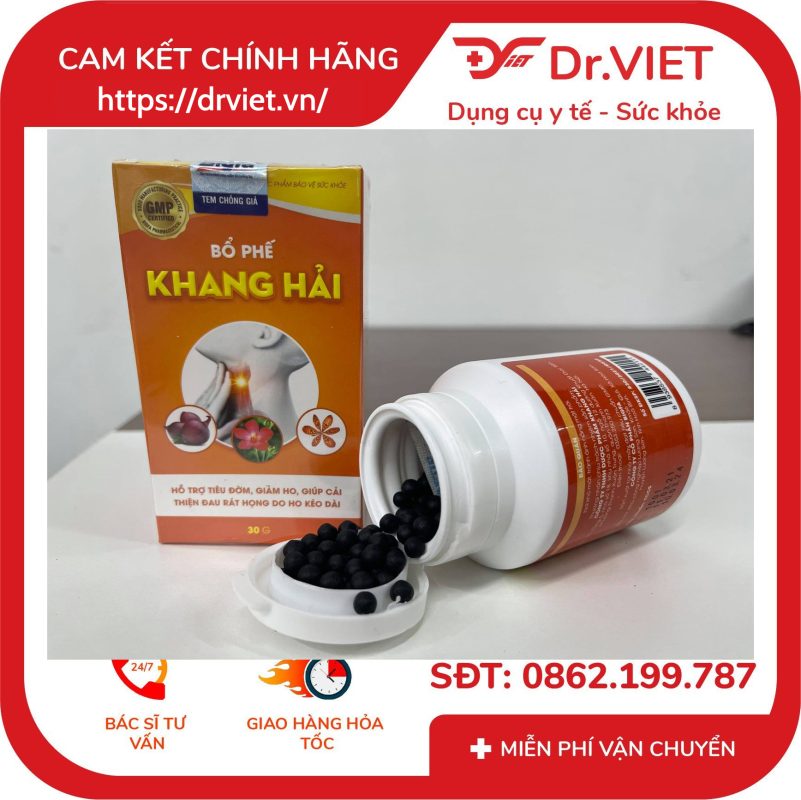 Bổ Phế Khang Hải 30g hỗ trợ giảm đau rát họng 11 Bổ Phế Khang Hải 30g hỗ trợ giảm đau rát họng