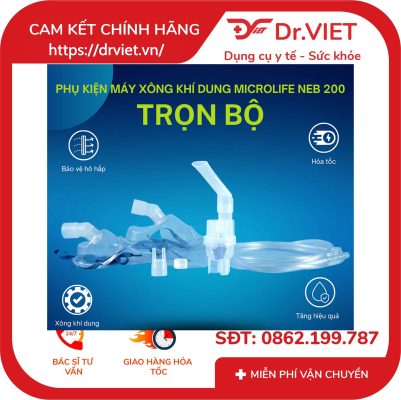 Bộ phụ kiện Máy xông khí dung Microlife NEB200 19 Bộ phụ kiện Máy xông khí dung Microlife NEB200