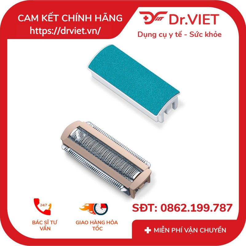 Bộ 2 đầu tẩy tế bào chết Beurer HL35