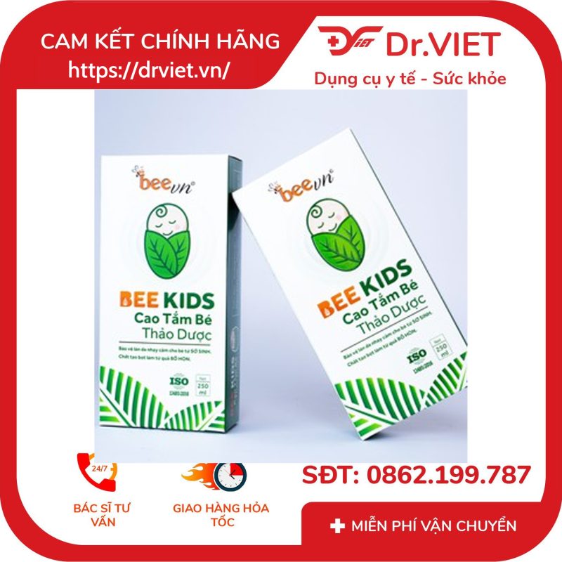 Cao tắm bé thảo dược BEE KIDS beevn 6 Cao tắm bé thảo dược BEE KIDS beevn