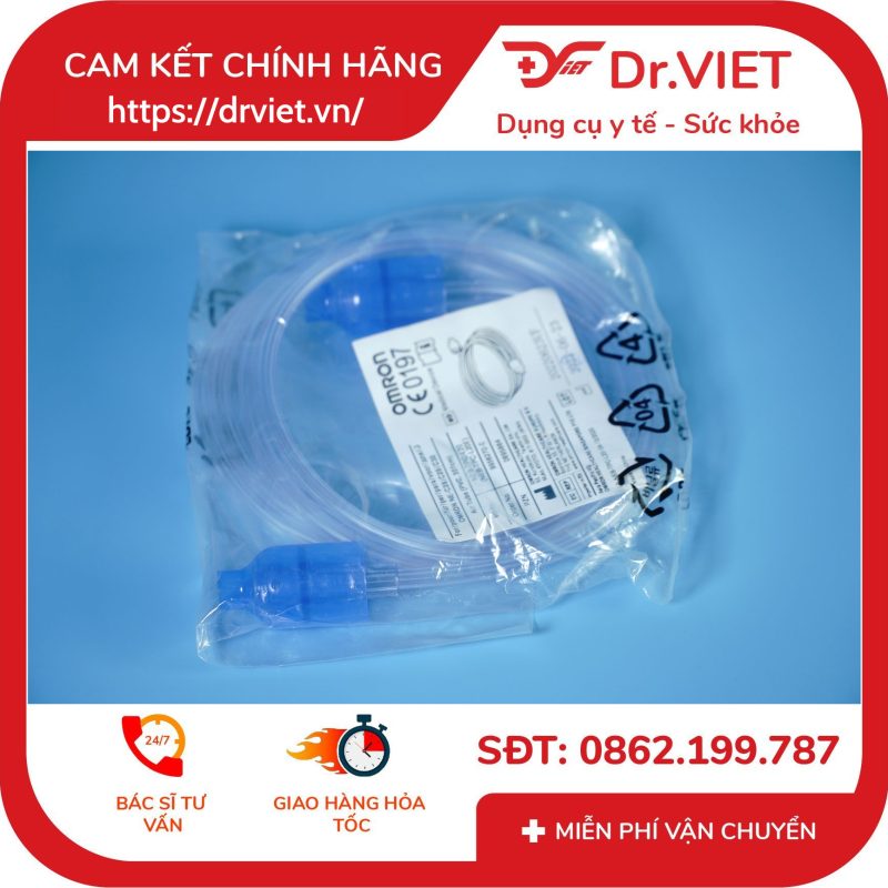 Phụ kiện dây ống dẫn khí máy xông khí dung Omron NE-C28/C29/C30 - 207cm 12 Phụ kiện dây ống dẫn khí máy xông khí dung Omron NE-C28/C29/C30 - 207cm
