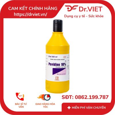 Dung dịch sát khuẩn Povidine 10% Pharmedic 500ml 10 Dung dịch sát khuẩn Povidine 10% Pharmedic 500ml