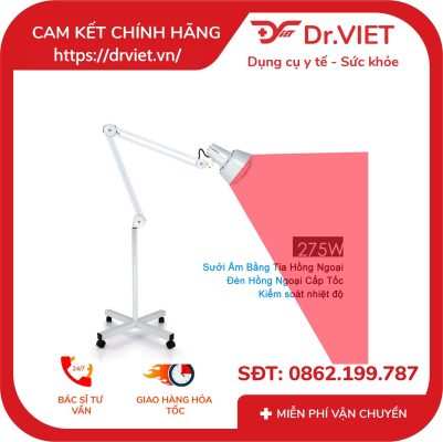 Chân đèn hồng ngoại Lucass LP-S1 17 Chân đèn hồng ngoại Lucass LP-S1