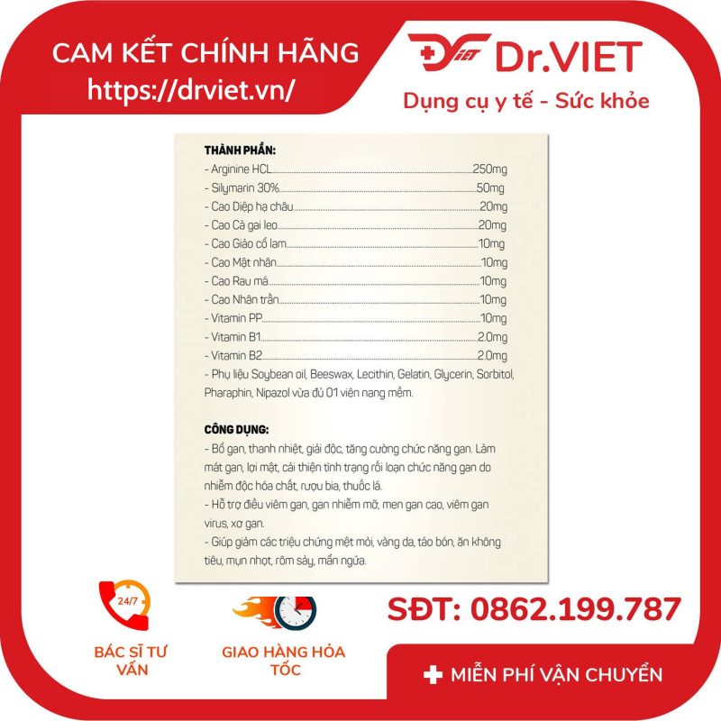 Alternative view of Egan Tec thuốc bổ gan và giải độc gan Hàn Quốc