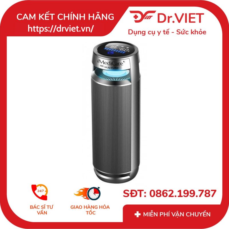 Máy lọc không khí ô tô iMediCare iAP-3A 19 Máy lọc không khí ô tô iMediCare iAP-3A