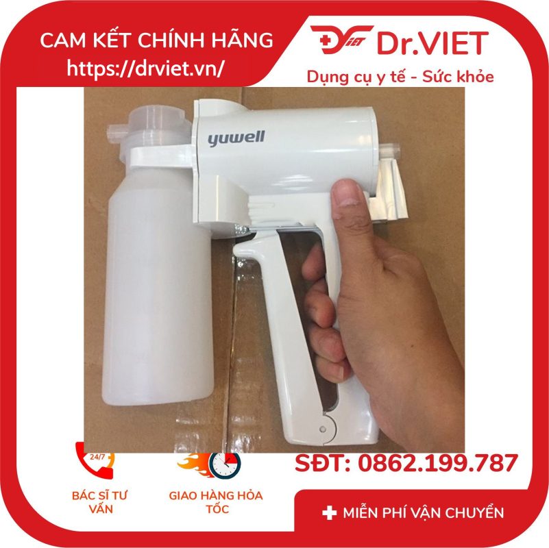Máy hút dịch cầm tay Yuwell 7B-1 10 Máy hút dịch cầm tay Yuwell 7B-1
