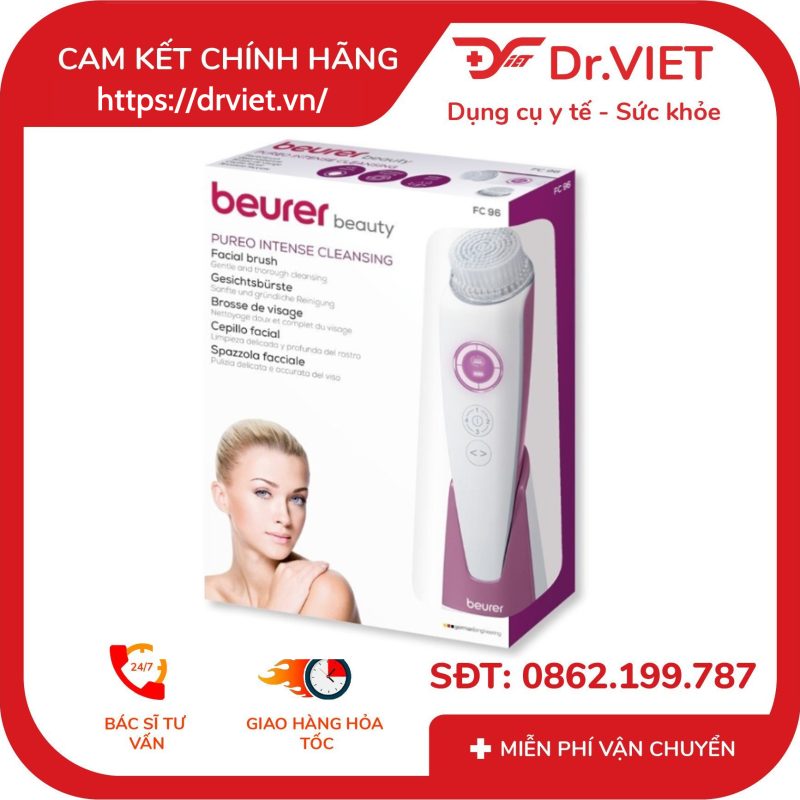 Máy rửa mặt Beurer FC96 14 Máy rửa mặt Beurer FC96
