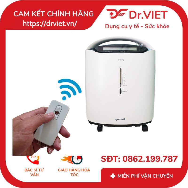 Alternative view of Máy tạo oxy Yuwell 5 lít 8F-5AW