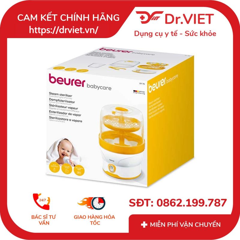 Máy tiệt trùng bình sữa Beurer BY76 10 Máy tiệt trùng bình sữa Beurer BY76