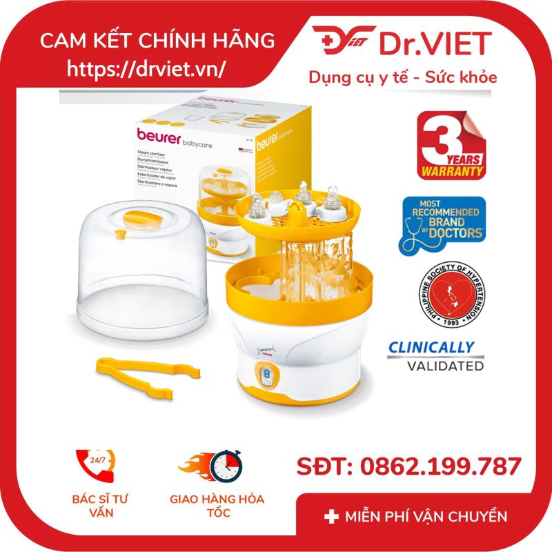 Máy tiệt trùng bình sữa Beurer BY76 13 Máy tiệt trùng bình sữa Beurer BY76