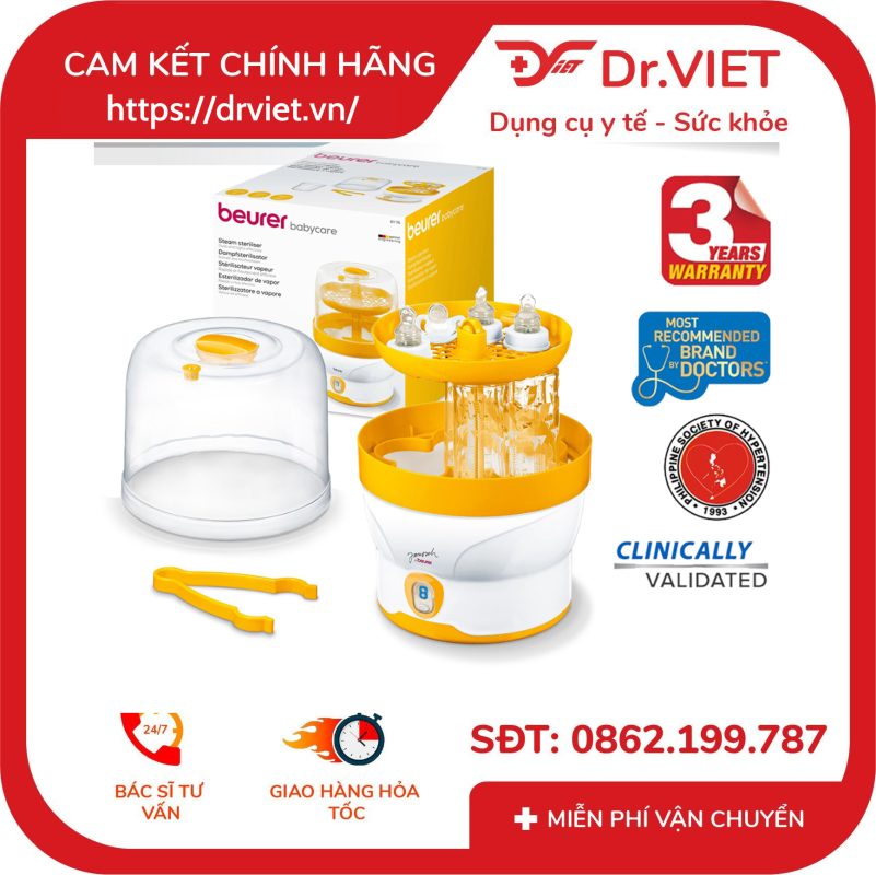 Máy tiệt trùng bình sữa Beurer BY76