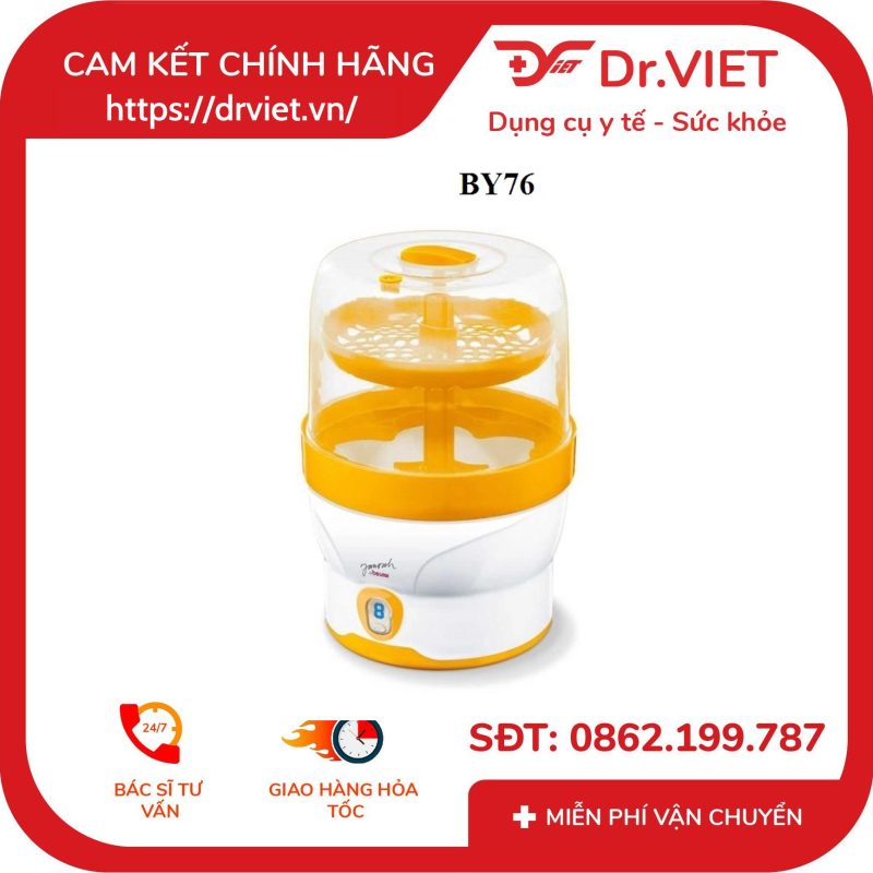 Máy tiệt trùng bình sữa Beurer BY76 12 Máy tiệt trùng bình sữa Beurer BY76