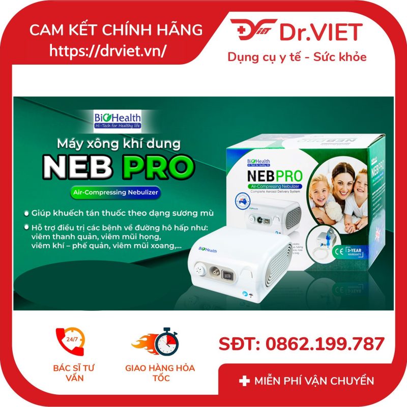 Máy xông khí dung BioHealth NEB PRO