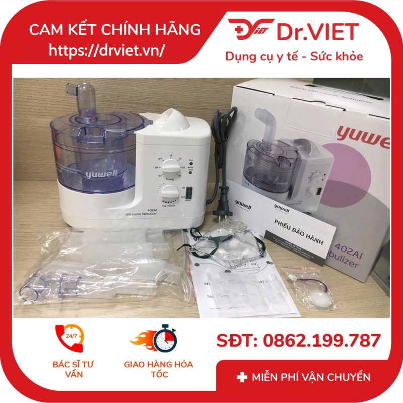 Máy Xông Khí Dung Siêu Âm Yuwell 402B 12 Máy Xông Khí Dung Siêu Âm Yuwell 402B