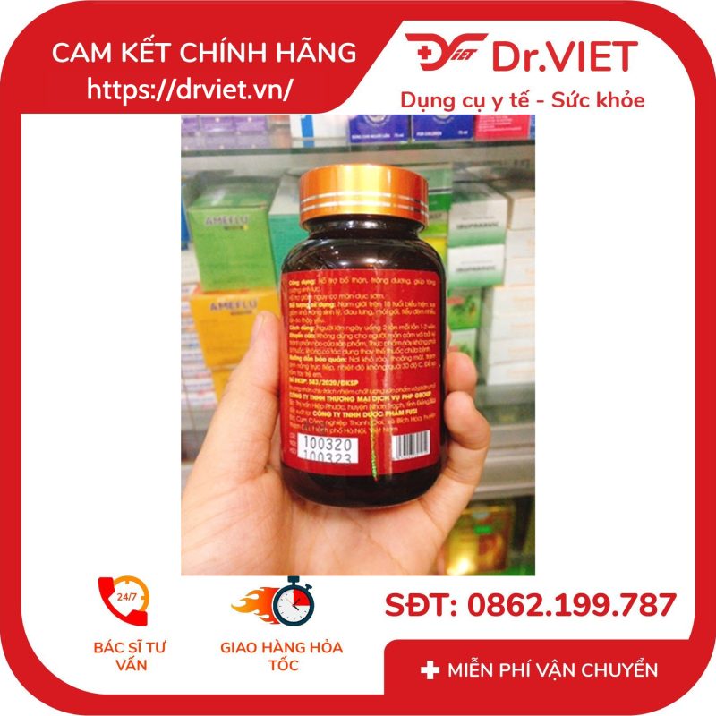 Minh mệnh đơn 20 viên giúp tăng cường sinh lý nam 10 Minh mệnh đơn 20 viên giúp tăng cường sinh lý nam