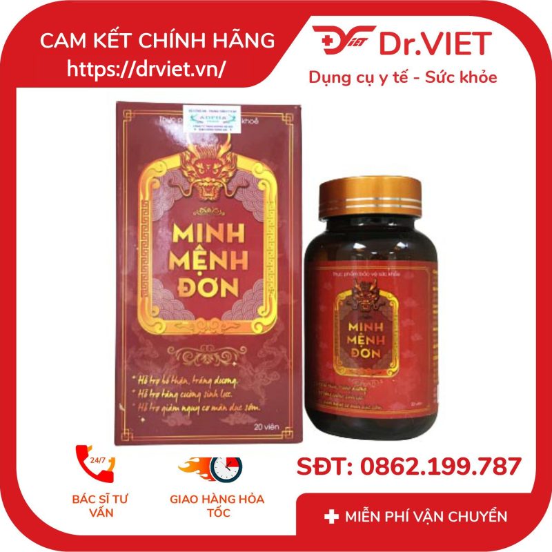 Minh mệnh đơn 20 viên giúp tăng cường sinh lý nam 9 Minh mệnh đơn 20 viên giúp tăng cường sinh lý nam