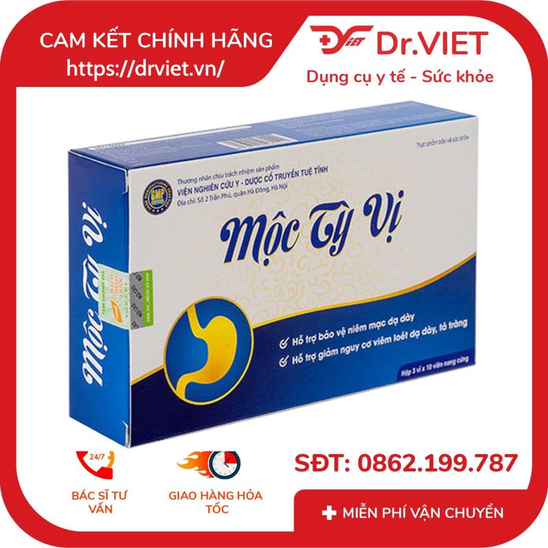 Mộc Tỳ Vị hỗ trợ giảm nguy cơ viêm loét dạ dày