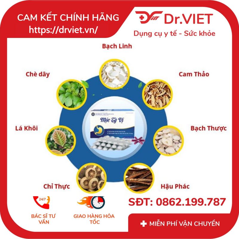 Mộc Tỳ Vị hỗ trợ giảm nguy cơ viêm loét dạ dày