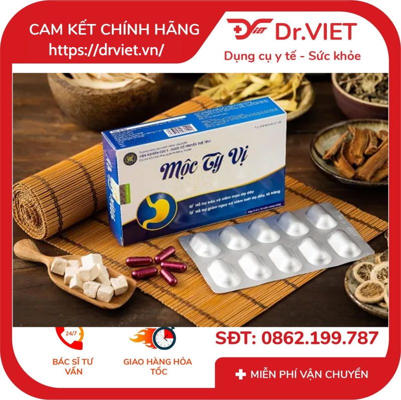Mộc Tỳ Vị hỗ trợ giảm nguy cơ viêm loét dạ dày