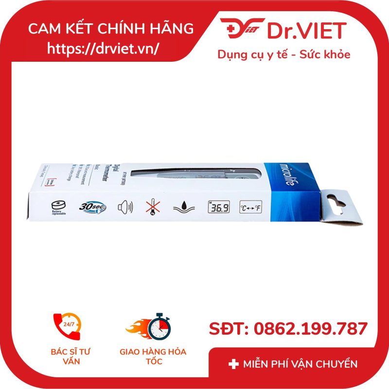 Nhiệt kế điện tử Microlife MT500 15 Nhiệt kế điện tử Microlife MT500