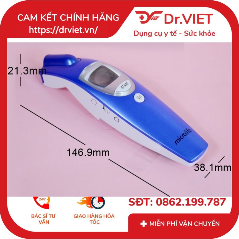 Alternative view of Nhiệt Kế Hồng Ngoại Microlife FR1DZ1