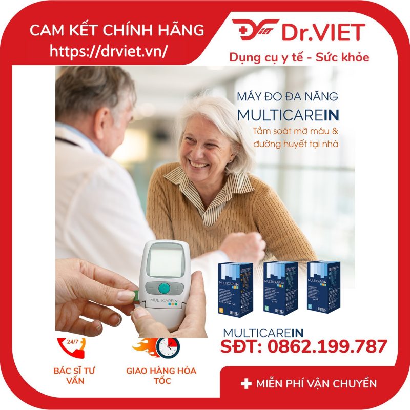 Hộp 25 que đo đường huyết Multicarein Glucose Strips 25 10 Hộp 25 que đo đường huyết Multicarein Glucose Strips 25