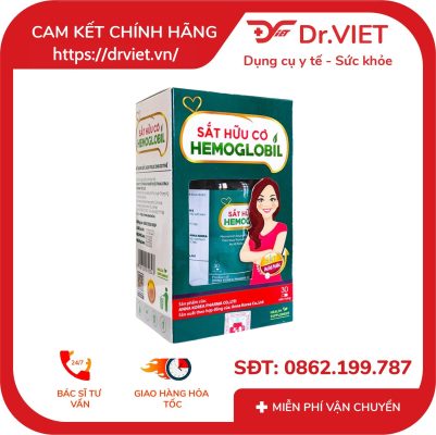Sắt hữu cơ Hemoglobil - Hỗ trợ điều trị thiếu máu do thiếu sắt 12 Sắt hữu cơ Hemoglobil - Hỗ trợ điều trị thiếu máu do thiếu sắt