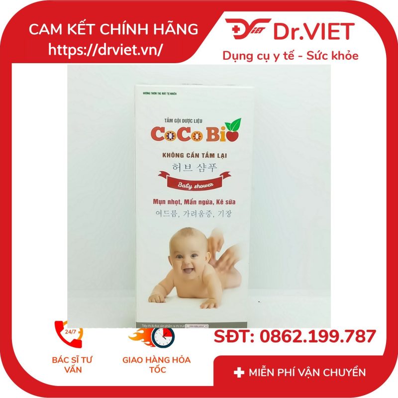 COCO BIO Sữa tắm gội Dược liệu cho bé