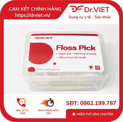 Tăm Chỉ Nha Khoa Sinocare Floss Pick
