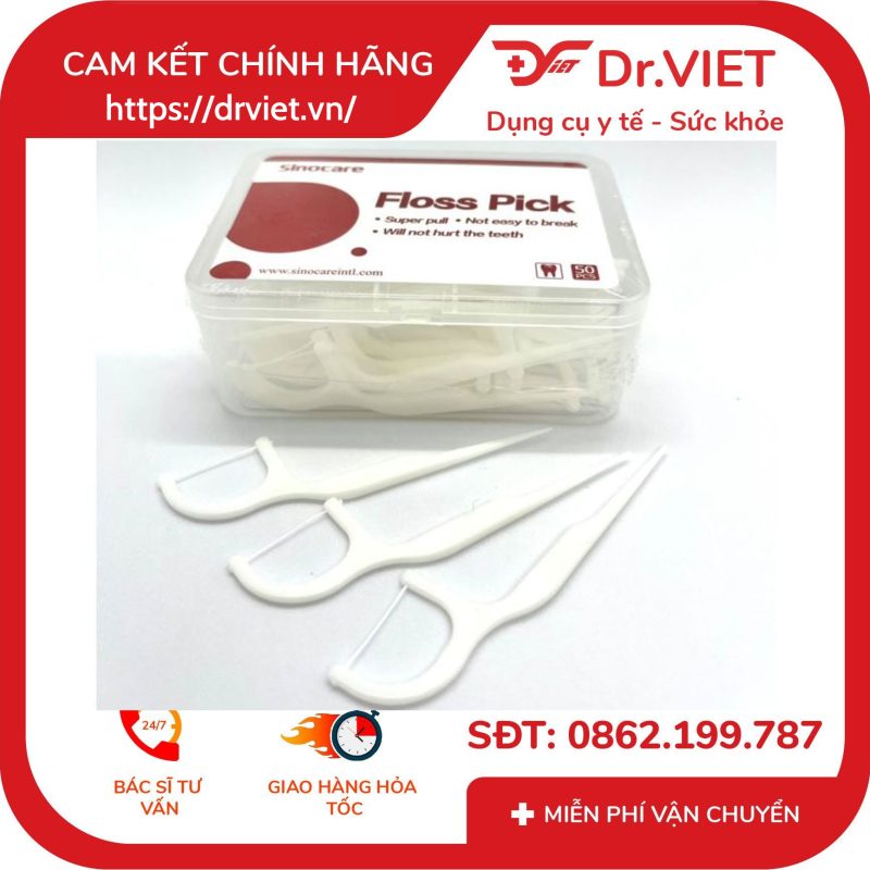 Alternative view of Tăm Chỉ Nha Khoa Sinocare Floss Pick