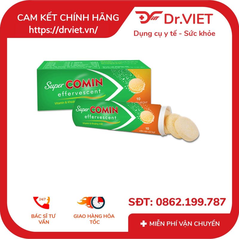 Alternative view of Viên sủi Supercomin Effervescent