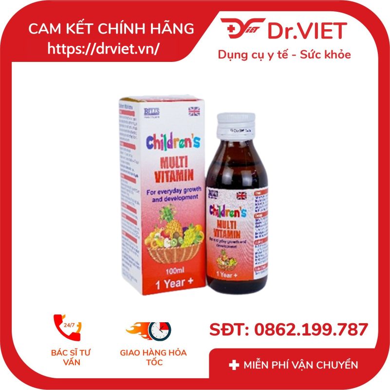 Siro vitamin tổng hợp cho bé Children’s Multivitamin 10 Siro vitamin tổng hợp cho bé Children’s Multivitamin