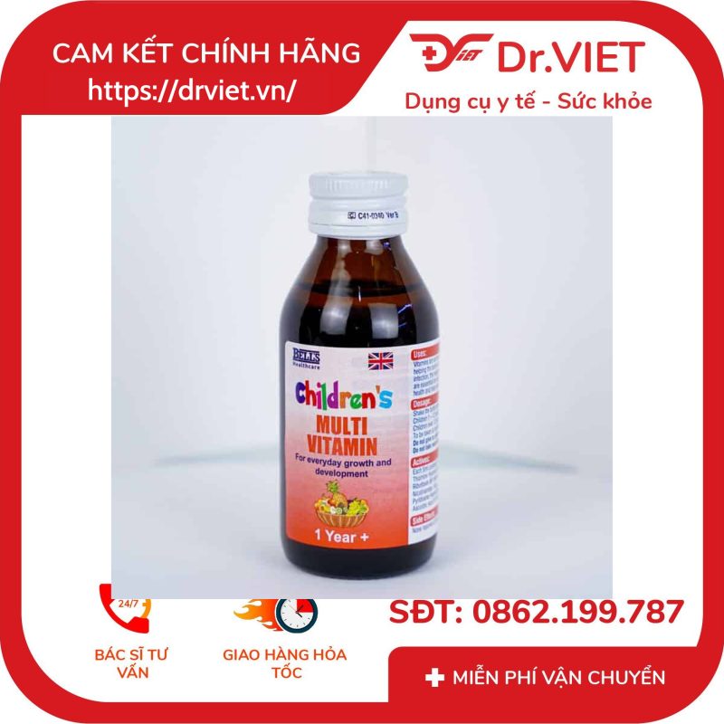 Siro vitamin tổng hợp cho bé Children’s Multivitamin 7 Siro vitamin tổng hợp cho bé Children’s Multivitamin