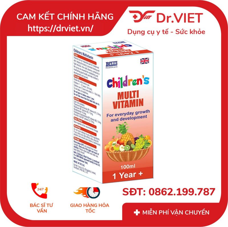 Siro vitamin tổng hợp cho bé Children’s Multivitamin