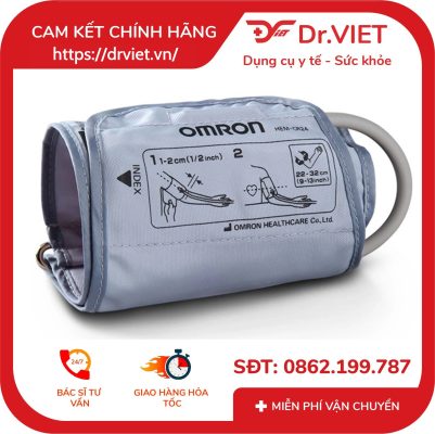 Vòng bít máy đo huyết áp bắp tay Omron HEM-CR24 13 Vòng bít máy đo huyết áp bắp tay Omron HEM-CR24
