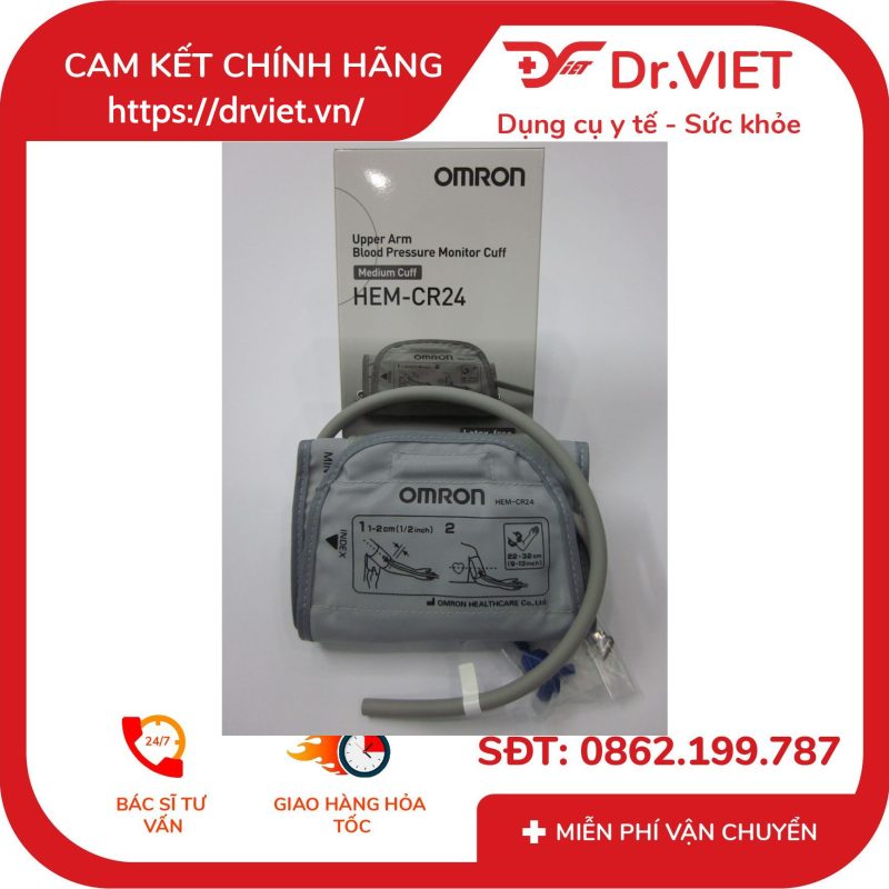 Alternative view of Vòng bít máy đo huyết áp bắp tay Omron HEM-CR24