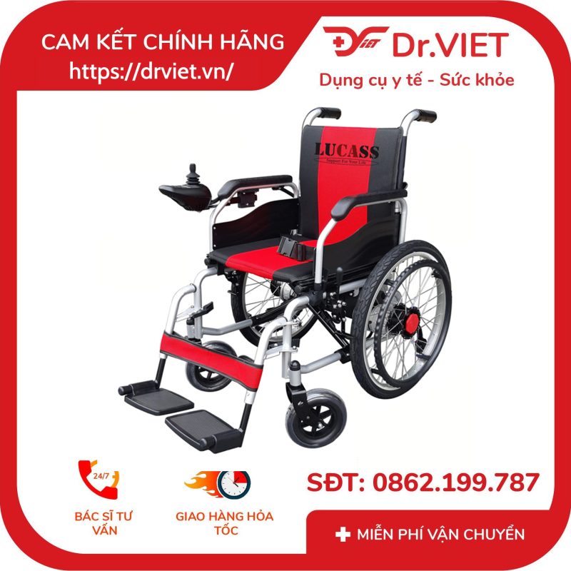 Xe lăn điện đa năng Lucass XE-110A