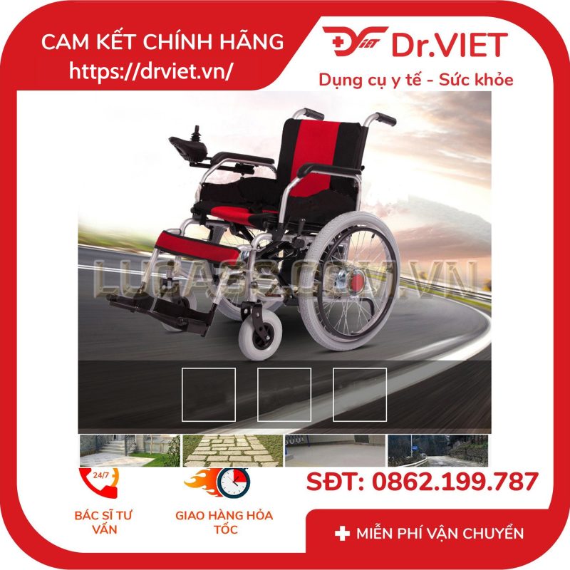 Xe lăn điện đa năng Lucass XE-110A