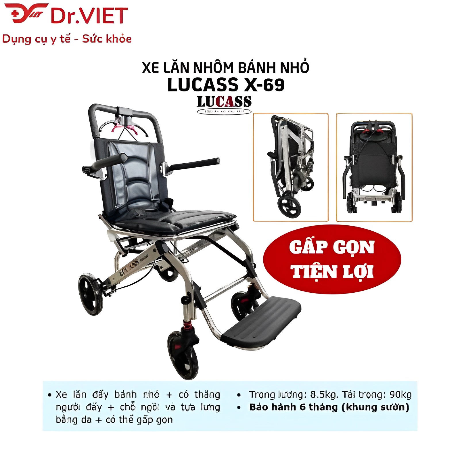 xe lăn có được mang lên trên máy bay hay không? những lưu ý khi mang xe lăn lên máy bay 3 Xe lăn X69